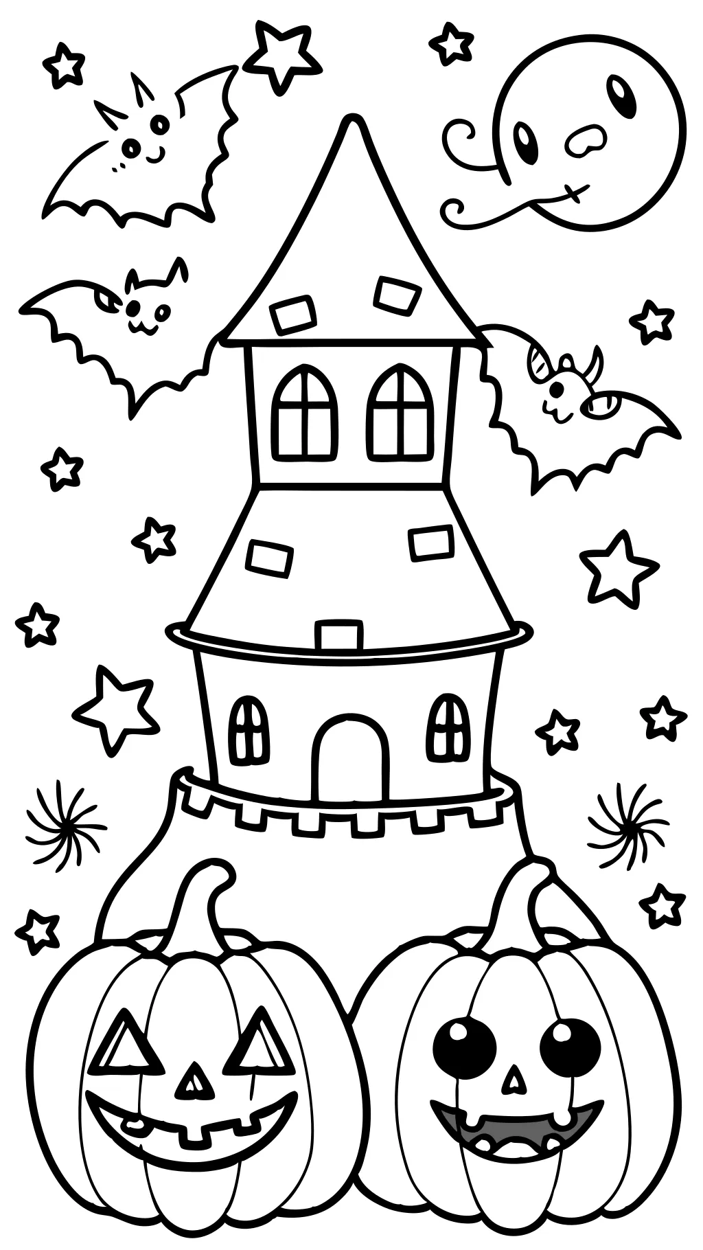 coloriages d’Halloween à imprimer